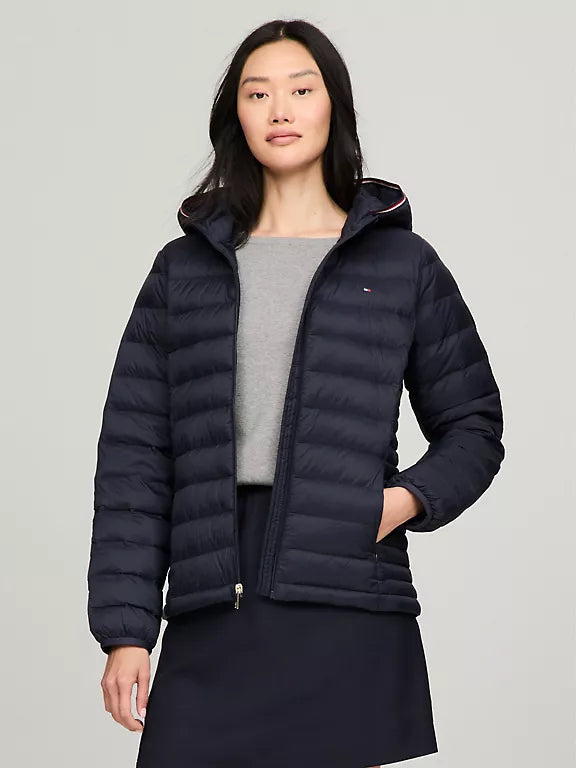 Tommy Hilfiger - Lightweight Hooded Puffer Jacket