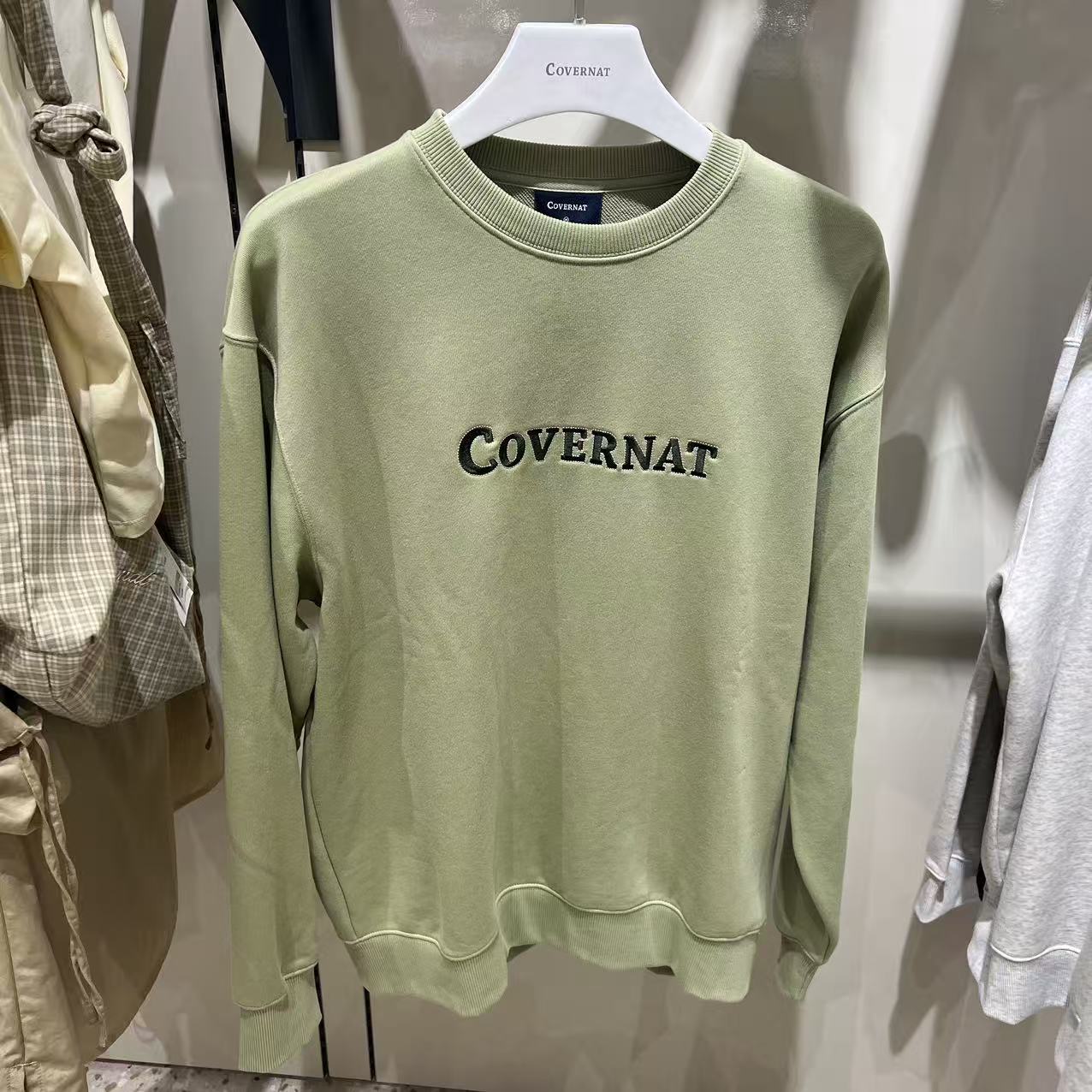 韓國 Covernat Center Logo Long Sleeves【CO043】
