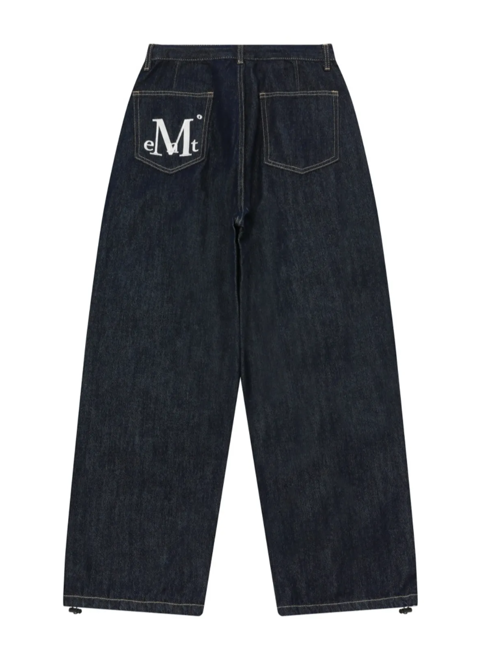 韓國 Mucent Maxxi Back Pocket Big Logo Denim【MU189】