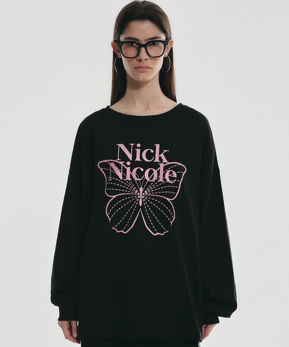 韓國 Nick Nicole Butterfly Signature LS Top【NK004】