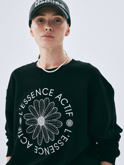 韓國 Mardi Mercredi Sweatshirt Emblem Needlework【MM236】