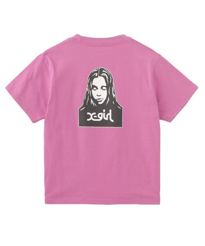 日本直送 X-girl Face S/S Tee【SJ015】