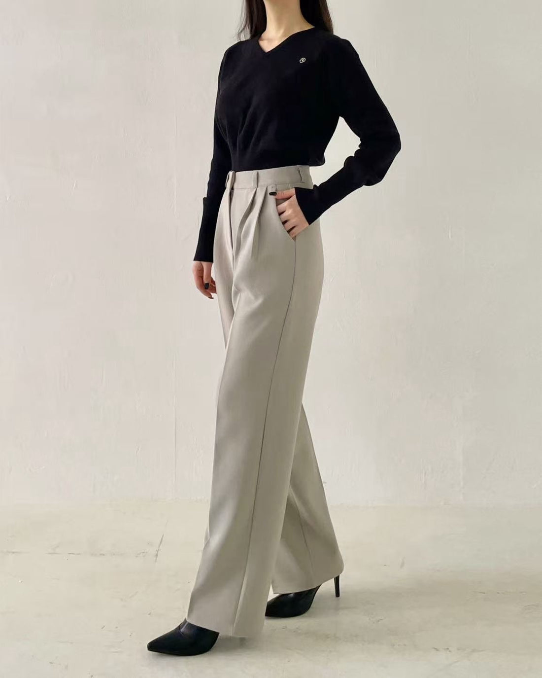 韓國 HowLuk 西褲 刷薄毛  (冬季款)【H363】