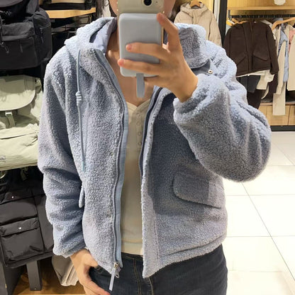 韓國 National Geographic Fleece Hooded Jumper【NG287】