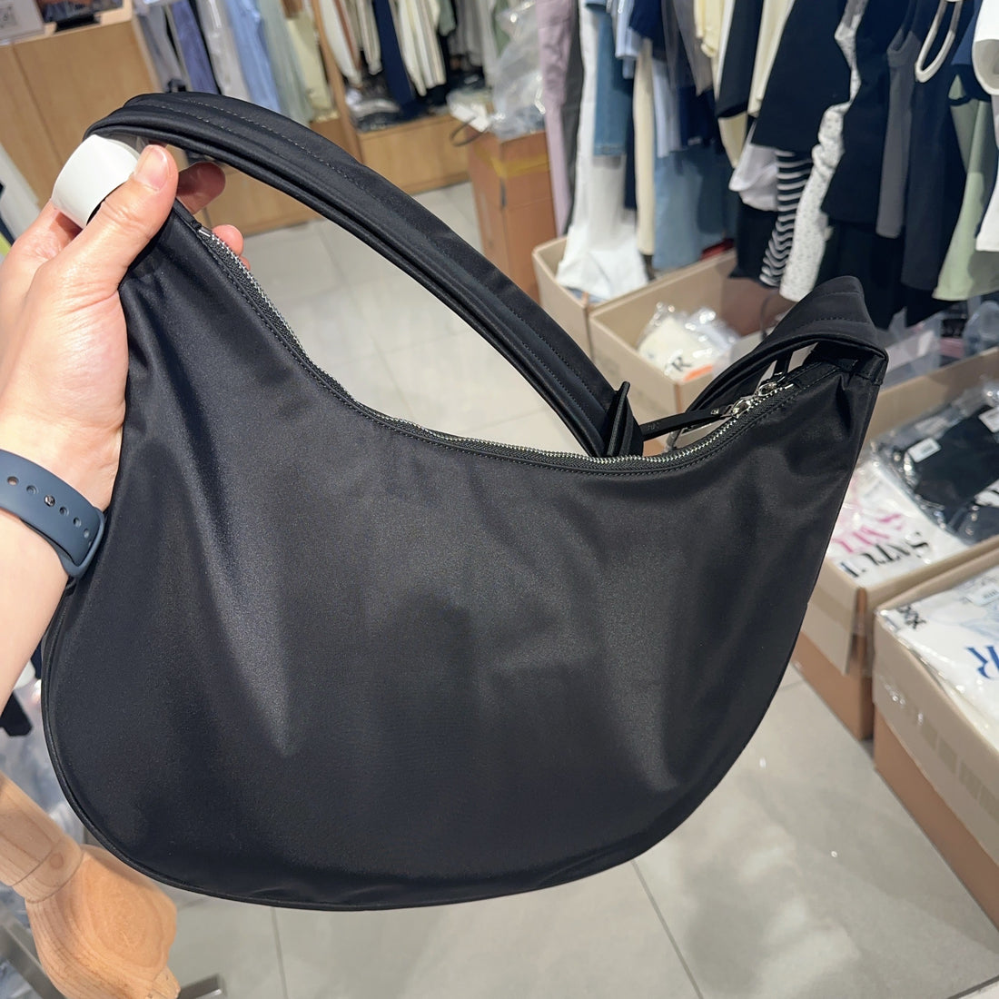 韓國 Satur Big Hobo Shoulder Bag【SR126】