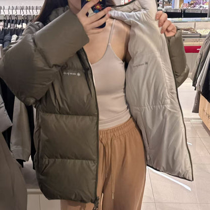 韓國 Snowpeak 男女同款 Airnova Pertex Reversible Hooded Heavy Down Jacket 雙面款 (鴨絨)【SN059】