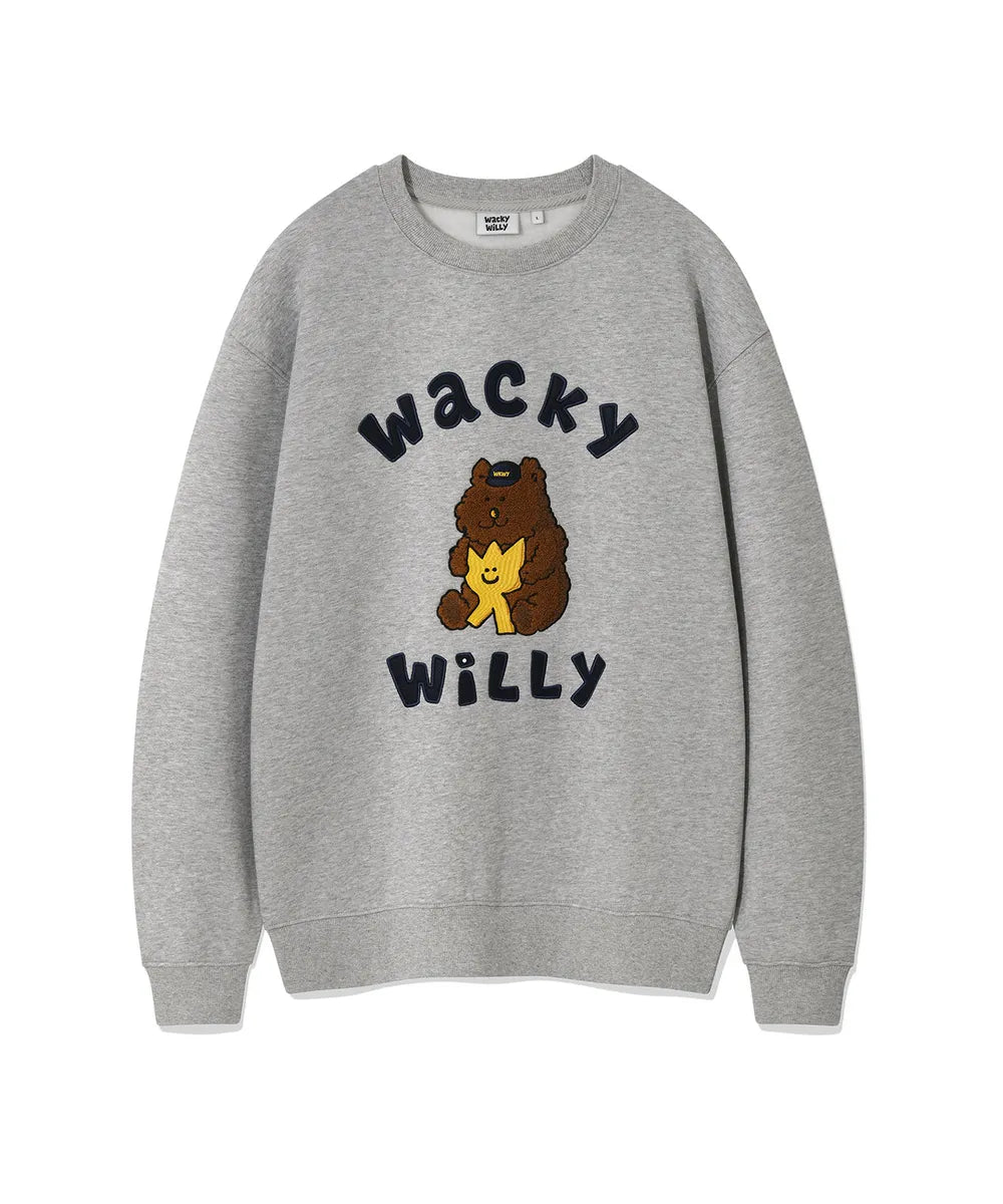 韓國 Wacky Willy Kiki and Friends Graphic Sweatshirt【WW082】