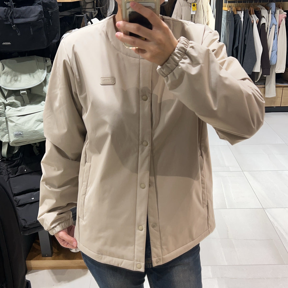 韓國 National Geographic Leah Ultralight Padded Jumper【NG256】