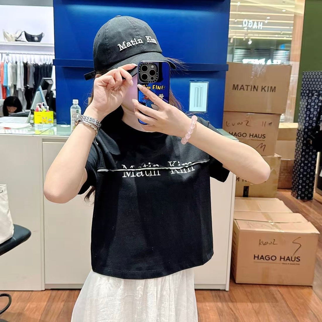 韓國 MK Crop T-Shirt【MK004】