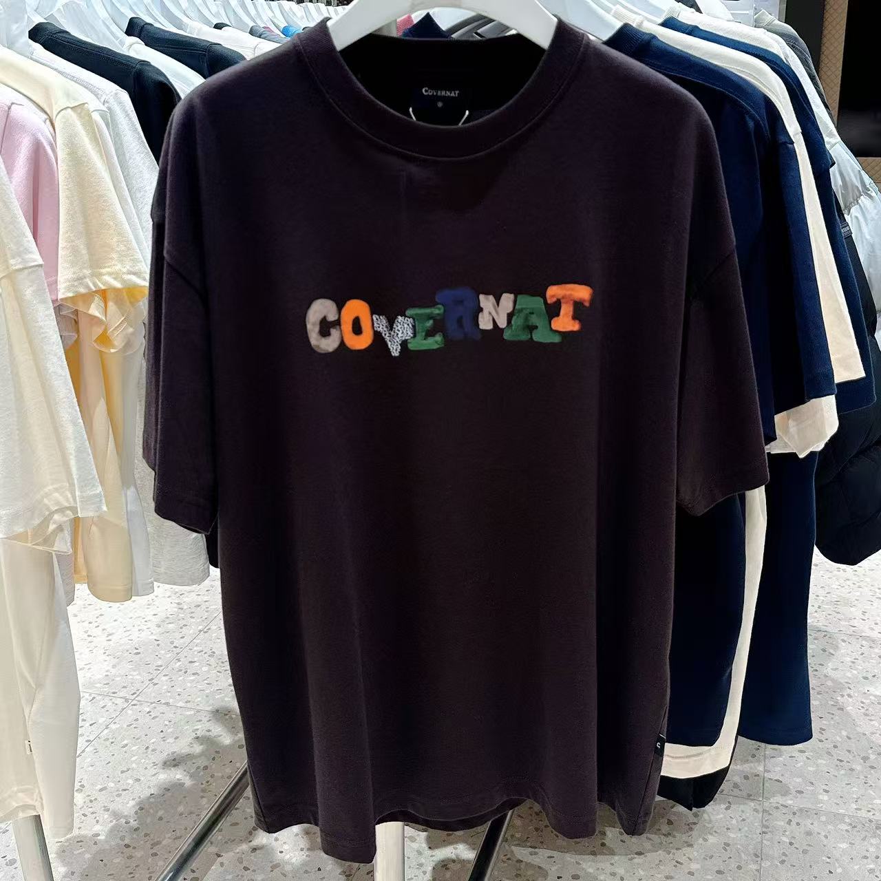 韓國 Covernat Clay Logo Graphic T-Shirt【CO058】