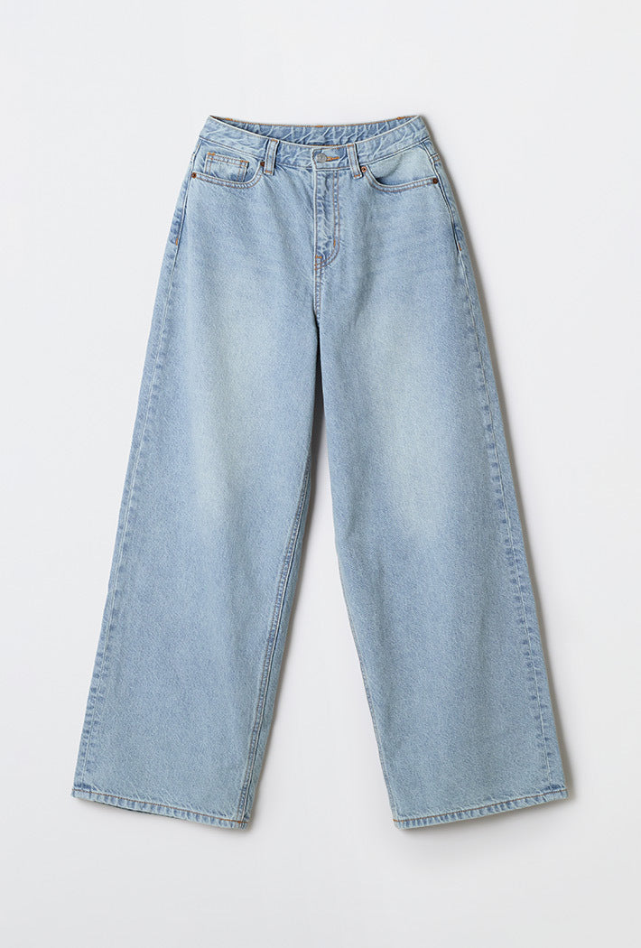 韓國 SPAO Long Wide Jeans【SP372】