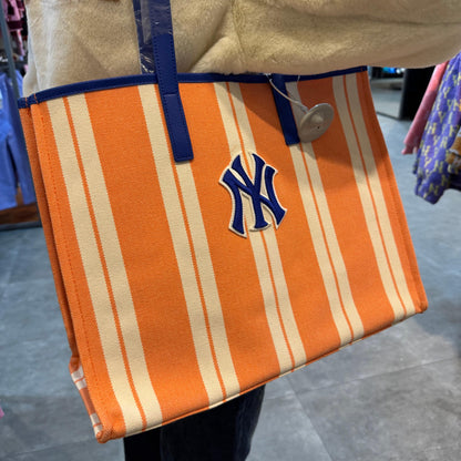 韓國 MLB Ethnic Stripe Tote Bag 【MB085】 - STT Mall HK 靚太網購