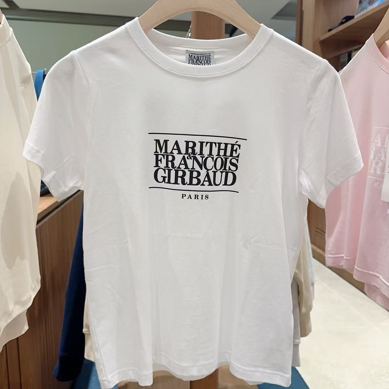 韓國 Marithe Francois Girbaud W CLASSIC LOGO TEE【MF166】