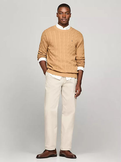 Tommy Hilfiger - Cable Knit Crewneck Sweater