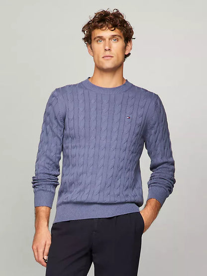 Tommy Hilfiger - Cable Knit Crewneck Sweater