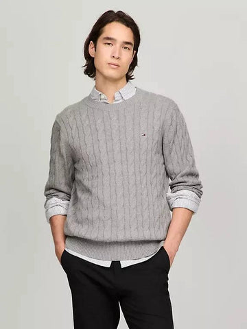 Tommy Hilfiger - Cable Knit Crewneck Sweater - STT Mall HK 靚太網購