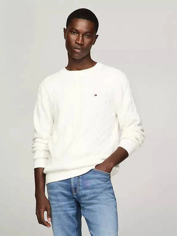 Tommy Hilfiger - Cable Knit Crewneck Sweater - STT Mall HK 靚太網購