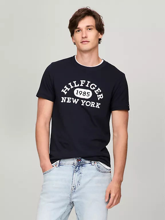 Tommy Hilfiger - Varsity Monotype Logo T-Shirt