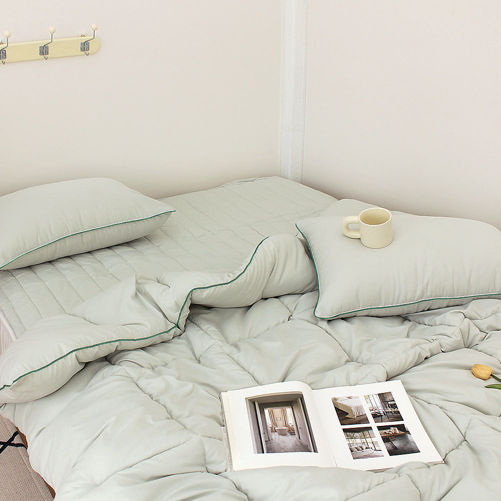 韓國 BB 簡約素色滾邊【SM408】