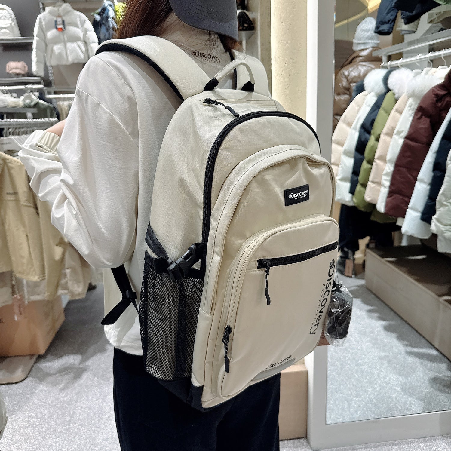 韓國 Discovery Like Air Layer Backpack【DY057】