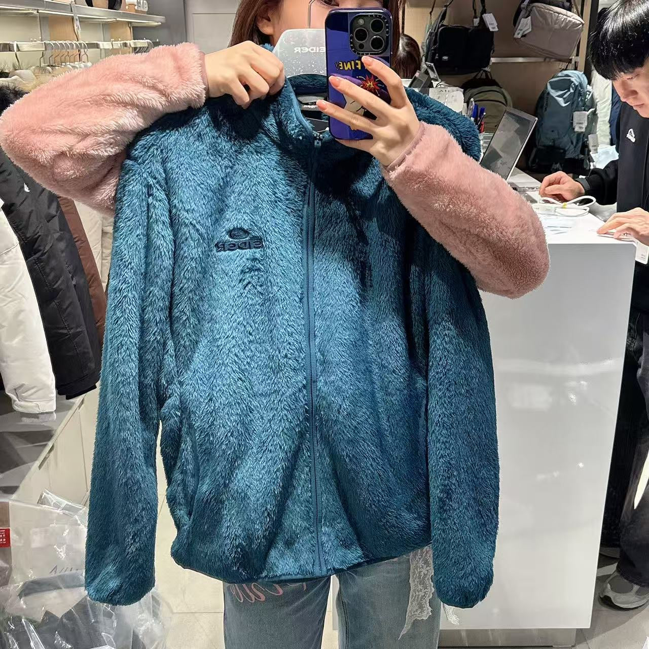 韓國 Eider Unisex Fleece Jacket【ER019】