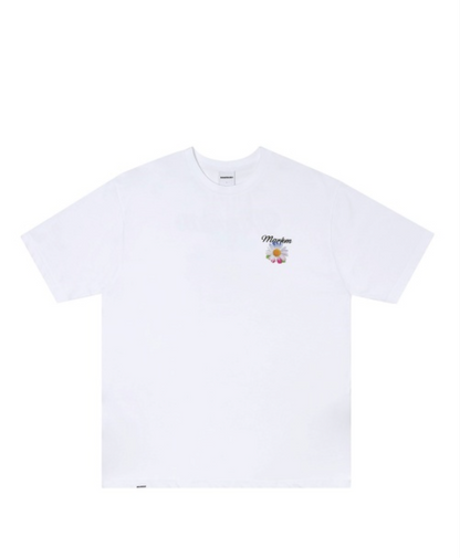 韓國 Markm Flower Graphic T-Shirt【MA178】