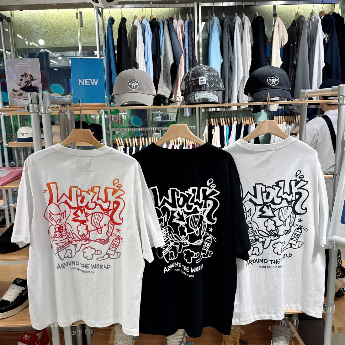 韓國 EPT Walk Around The Word T-shirts【EP050】