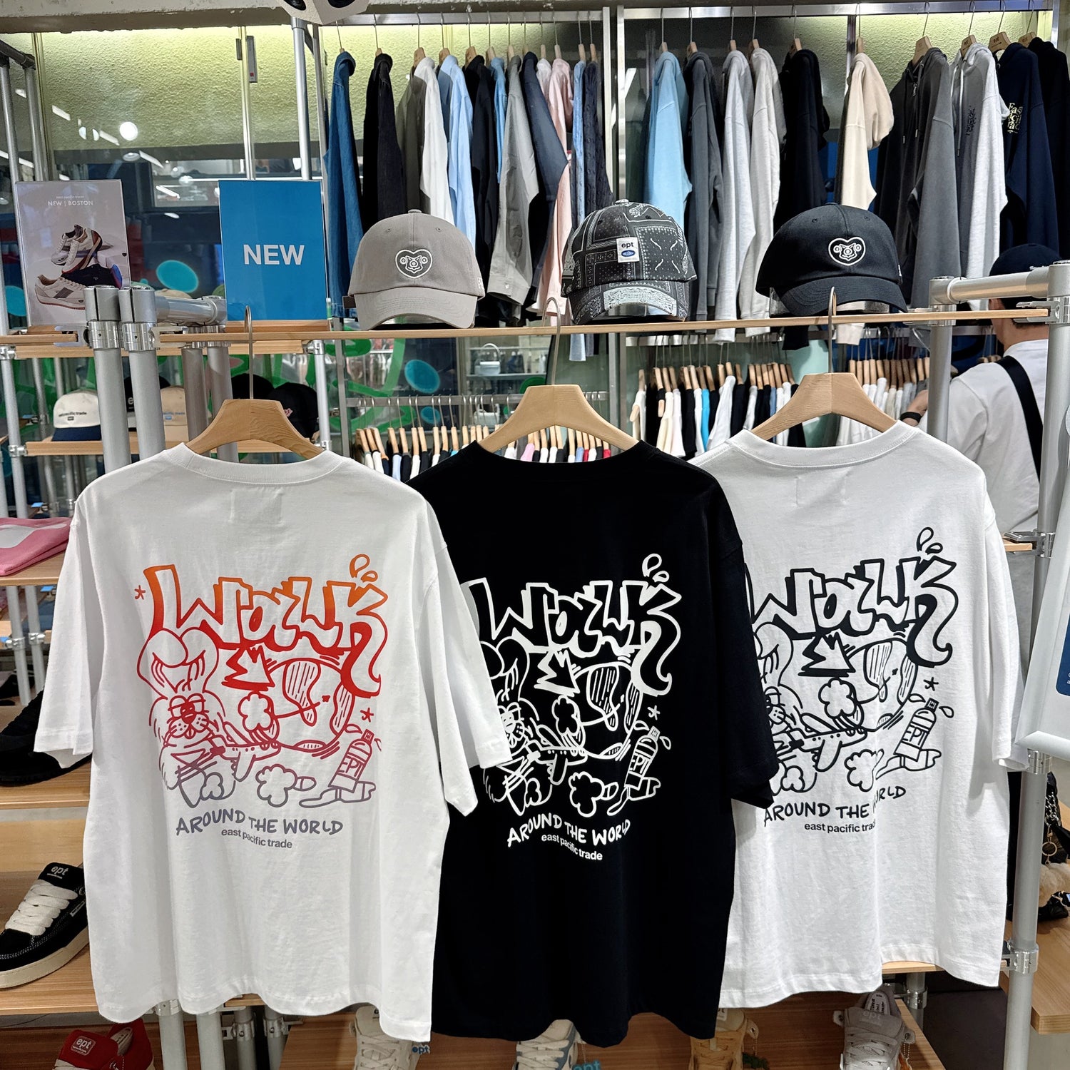 韓國 EPT Walk Around The Word T-shirts【EP050】