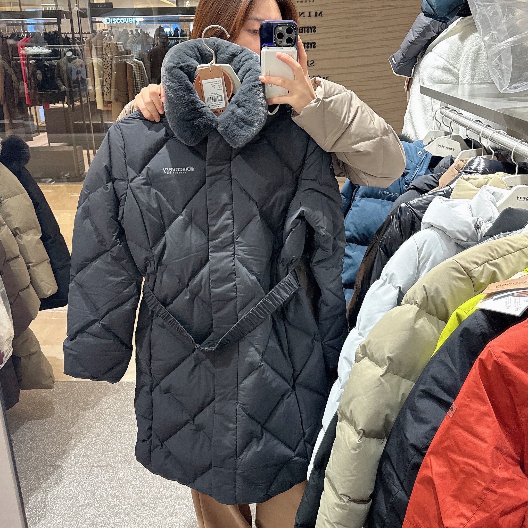 韓國 Discovery Women's Melrose Tube Down Long Padding (鴨絨)【DY176】