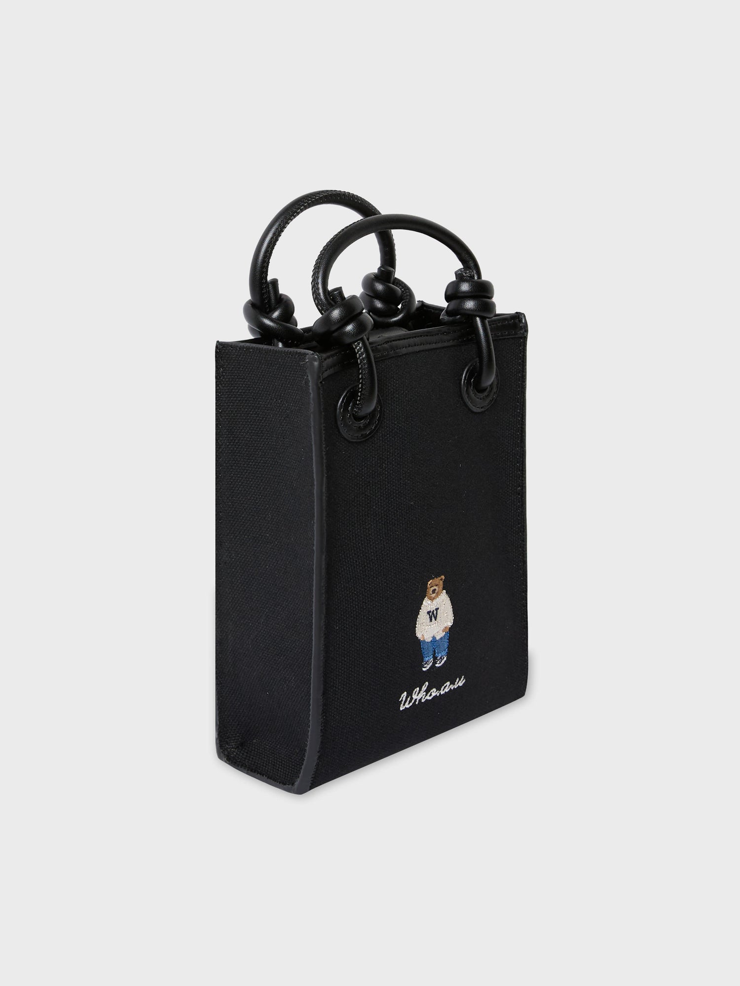 韓國 Who.A.U Canvas Mini Square Bag【WA211】