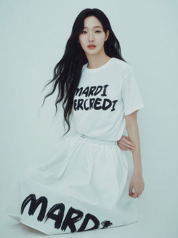 韓國 Mardi Mercredi TSHIRT BRUSH LOGO【MM037】