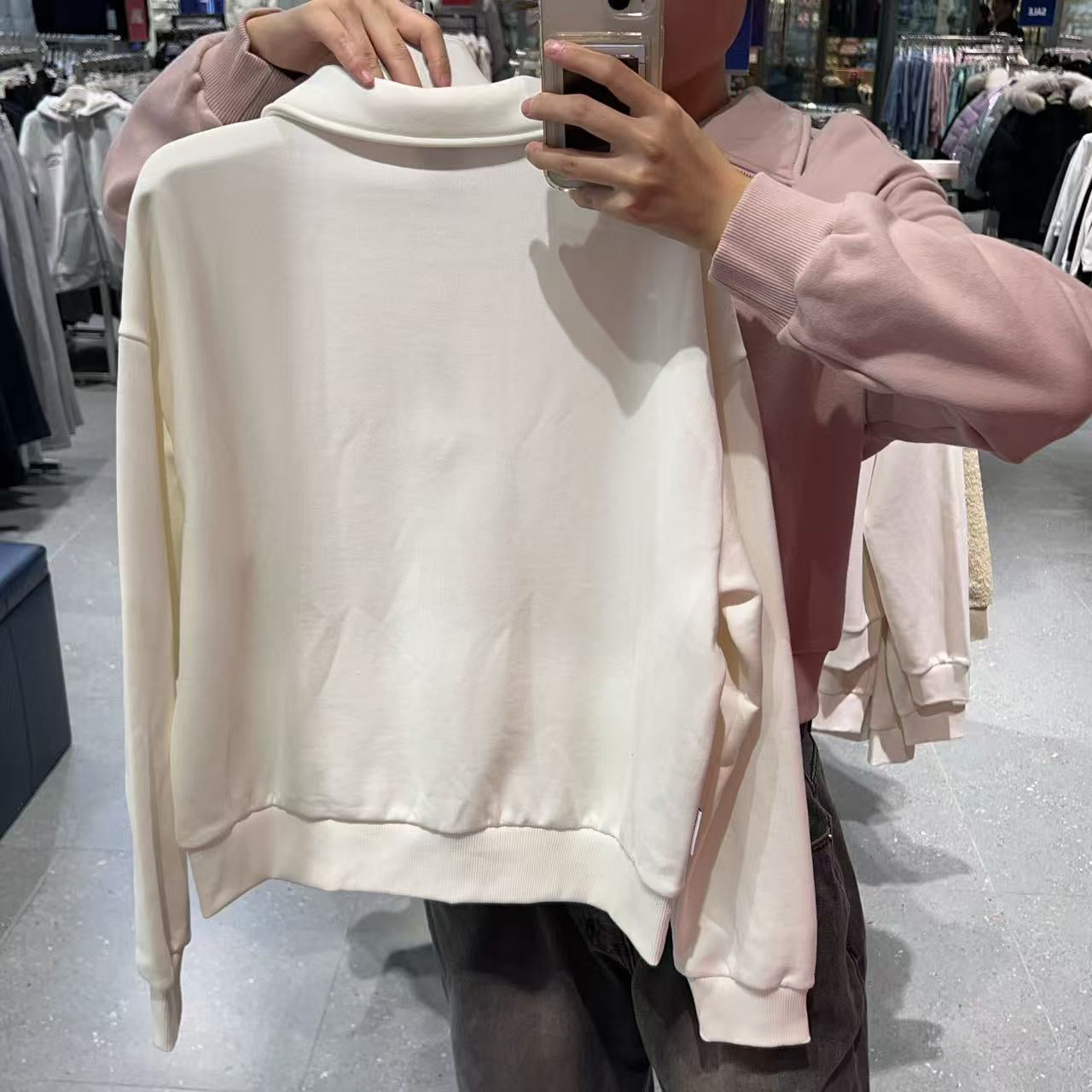 韓國 FILA Basic Half-zip Sweatshirt【FA048】