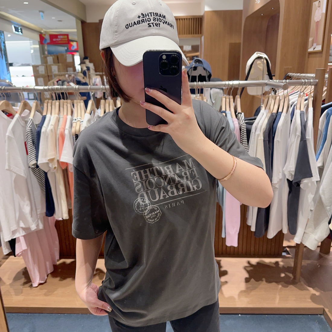 韓國 Marithe Francois Girbaud Classic Logo Stamp Tee【MF459】