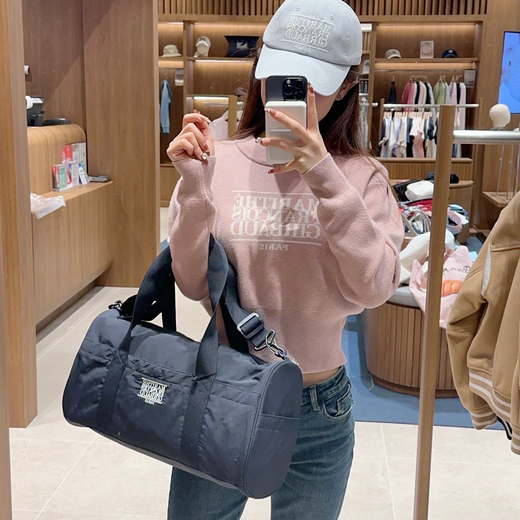 韓國 Marithe Francois Girbaud MOUVENMENT BIG DUFFLE BAG【MF449】