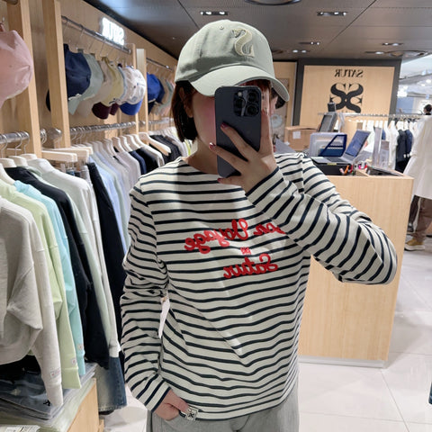 韓國 Satur Logo Voyage Long T-Shirt【SR081】