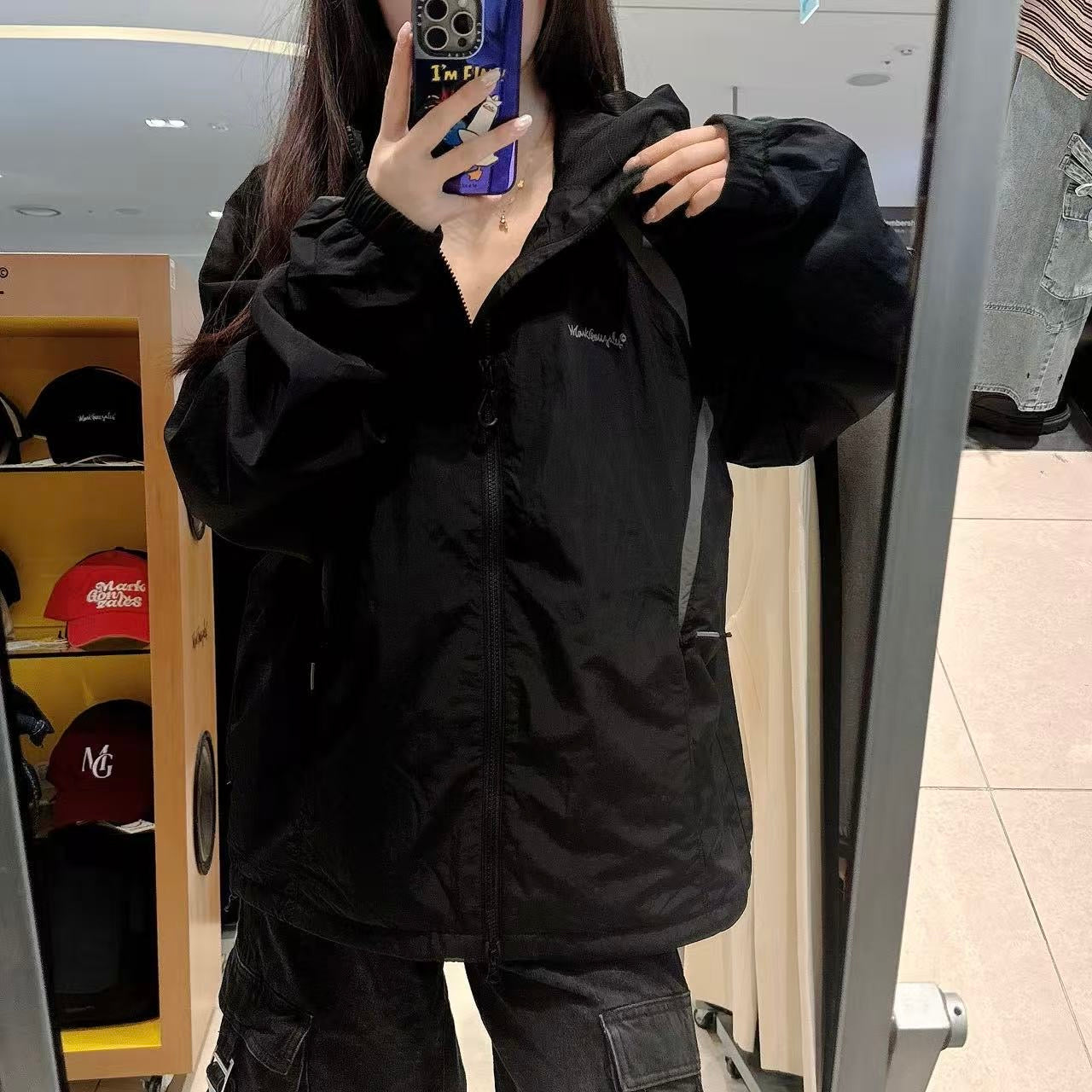 韓國 Mark Gonzales Windbreaker Hooded Jacket【MG150】