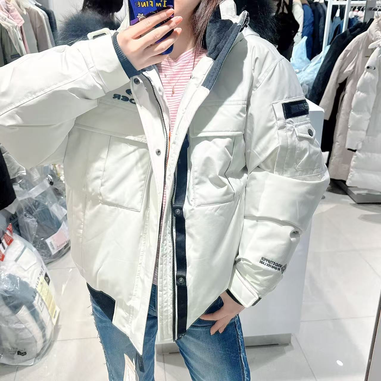 韓國 Eider Unisex Windstopper Down Jacket (鵝絨)【ER029】