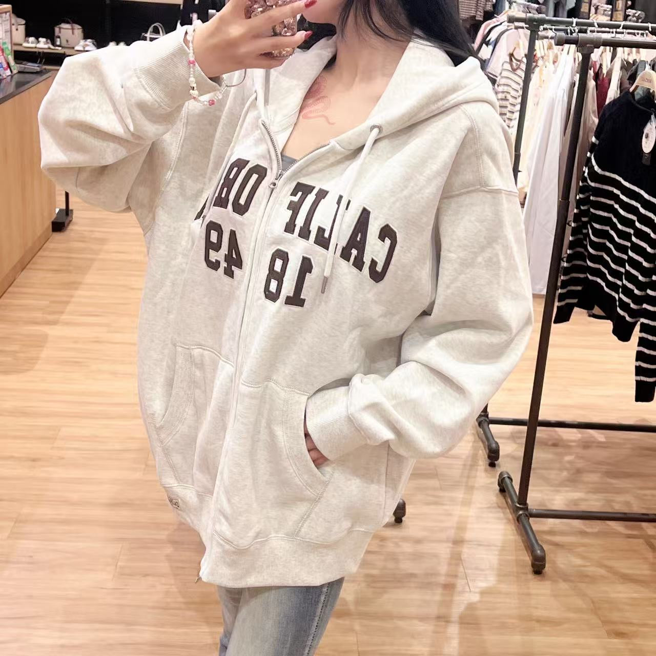 韓國 Who.A.U Steve Hood Zip-up【WA187】