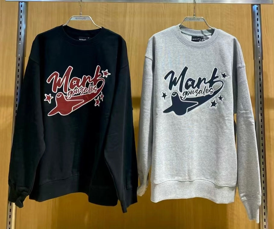 韓國 Mark Gonzales Flying Angel Graphic Sweatshirt【MG125】