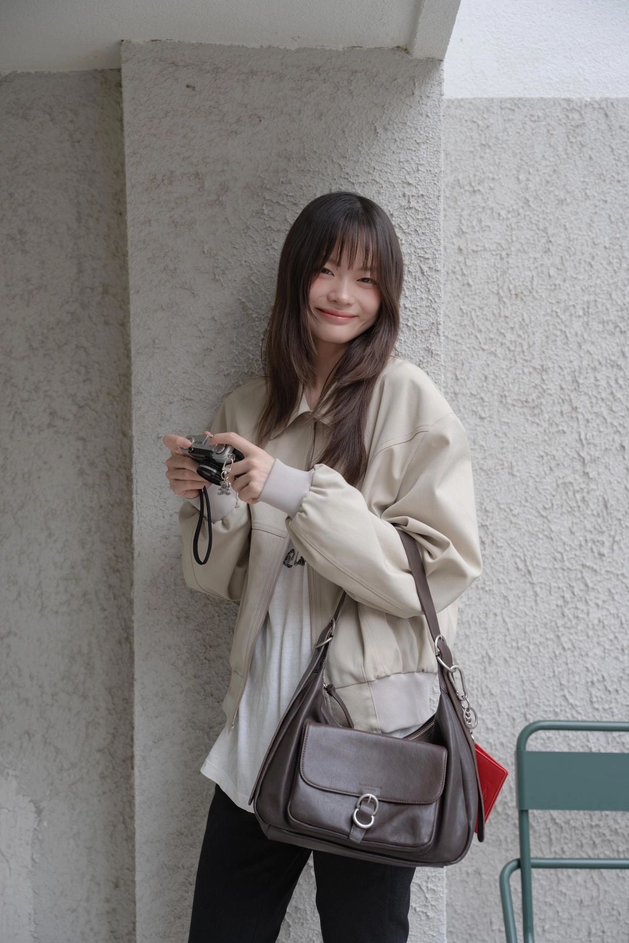 韓國 Bucks Leather 法式口袋包【SM746】