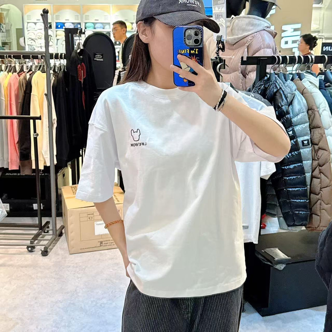 韓國 LifeWork 2PACK New Basic Short Sleeve T-Shirt【LW036】