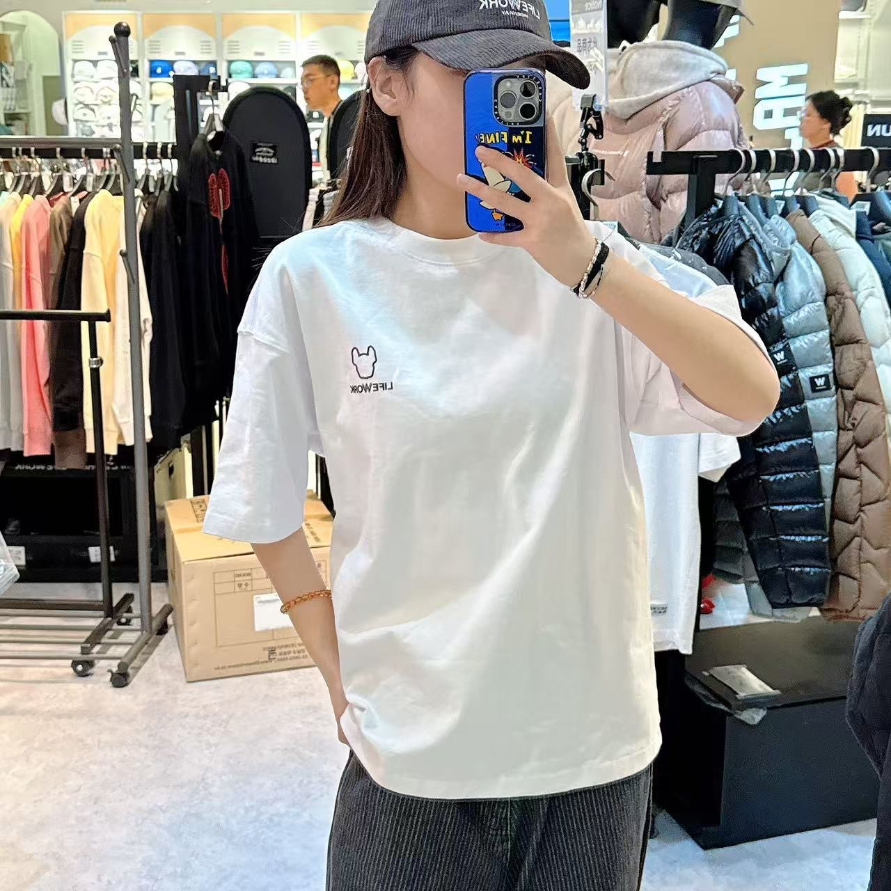 韓國 LifeWork 2PACK New Basic Short Sleeve T-Shirt【LW036】