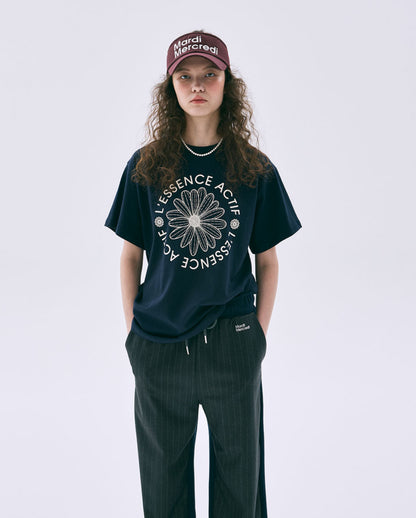 韓國 Mardi Mercredi T-SHIRT ACTIF EMBLEM【MM114】
