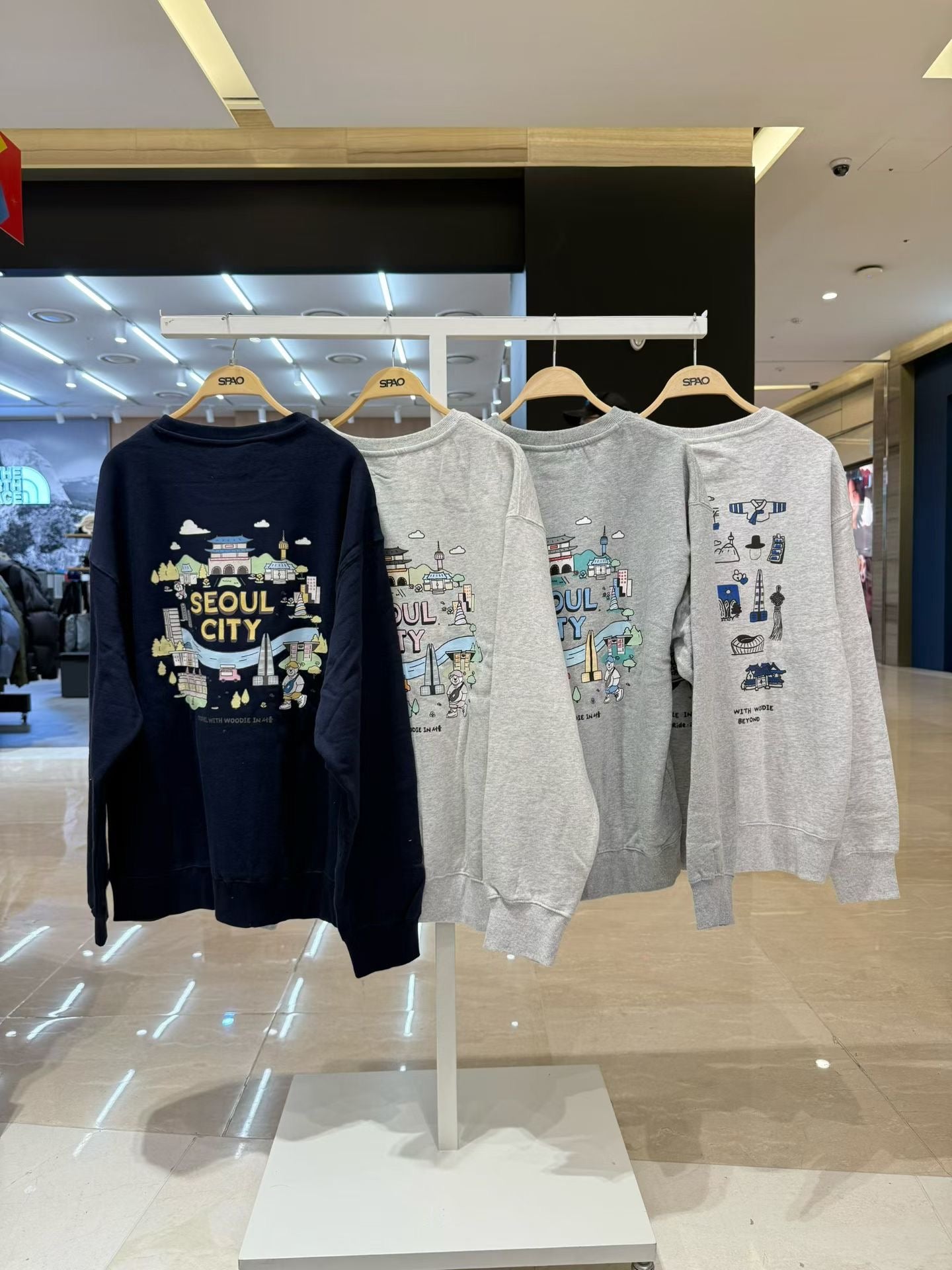 韓國 SPAO City Tour Sweatshirt【SP269】