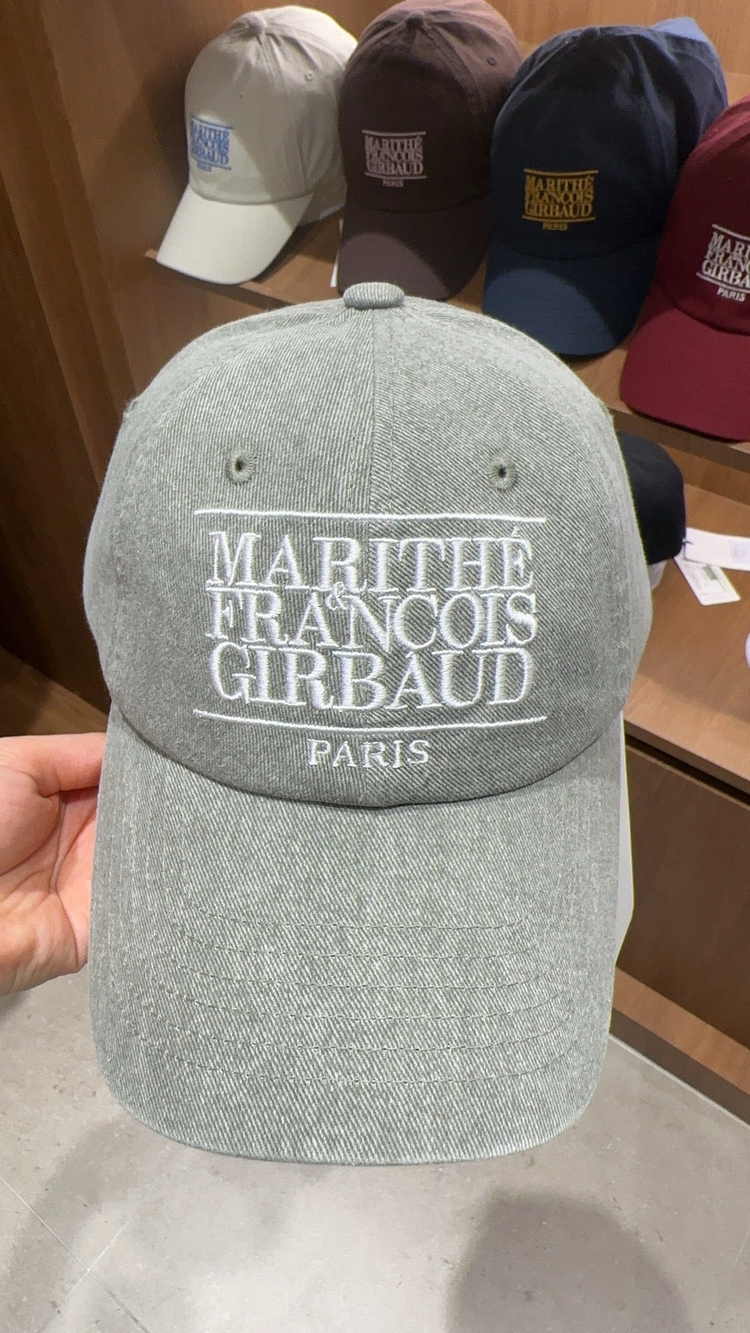 韓國 Marithe Francois Girbaud CLASSIC LOGO CAP【MF422】