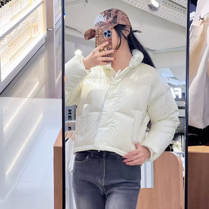 韓國 Marithe Francois Girbaud W Glossy Crop Down Jacket (鴨絨)【MF760】