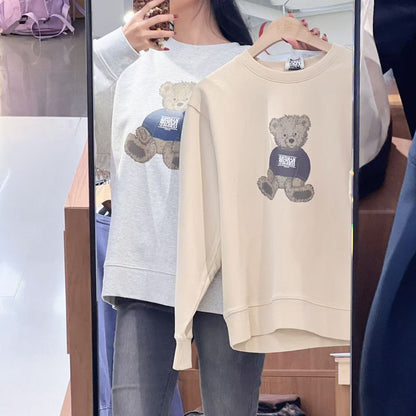 韓國 Marithe Francois Girbaud Doodle Bear Sweatshirt【MF682】