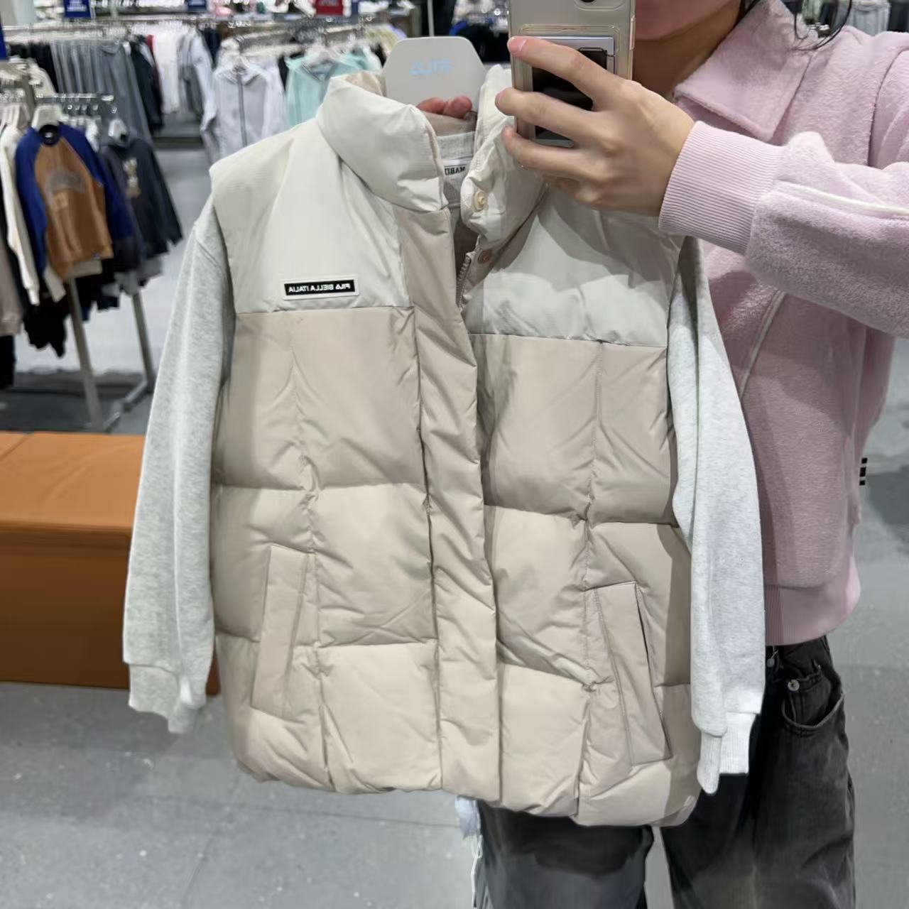 韓國 FILA Kids Essential Goose Down Vest (鵝絨)【FA071】