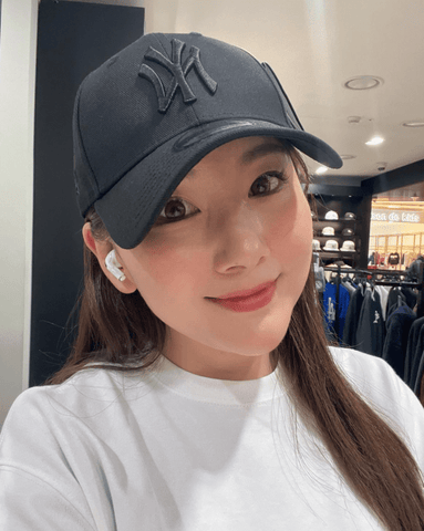 韓國 MLB New York Yankees black on black ball cap - STT Mall HK 靚太網購 -- Default Title