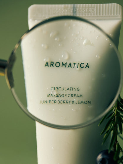 Aromatica 循環按摩霜 杜松莓檸檬味 100ml【SM513】